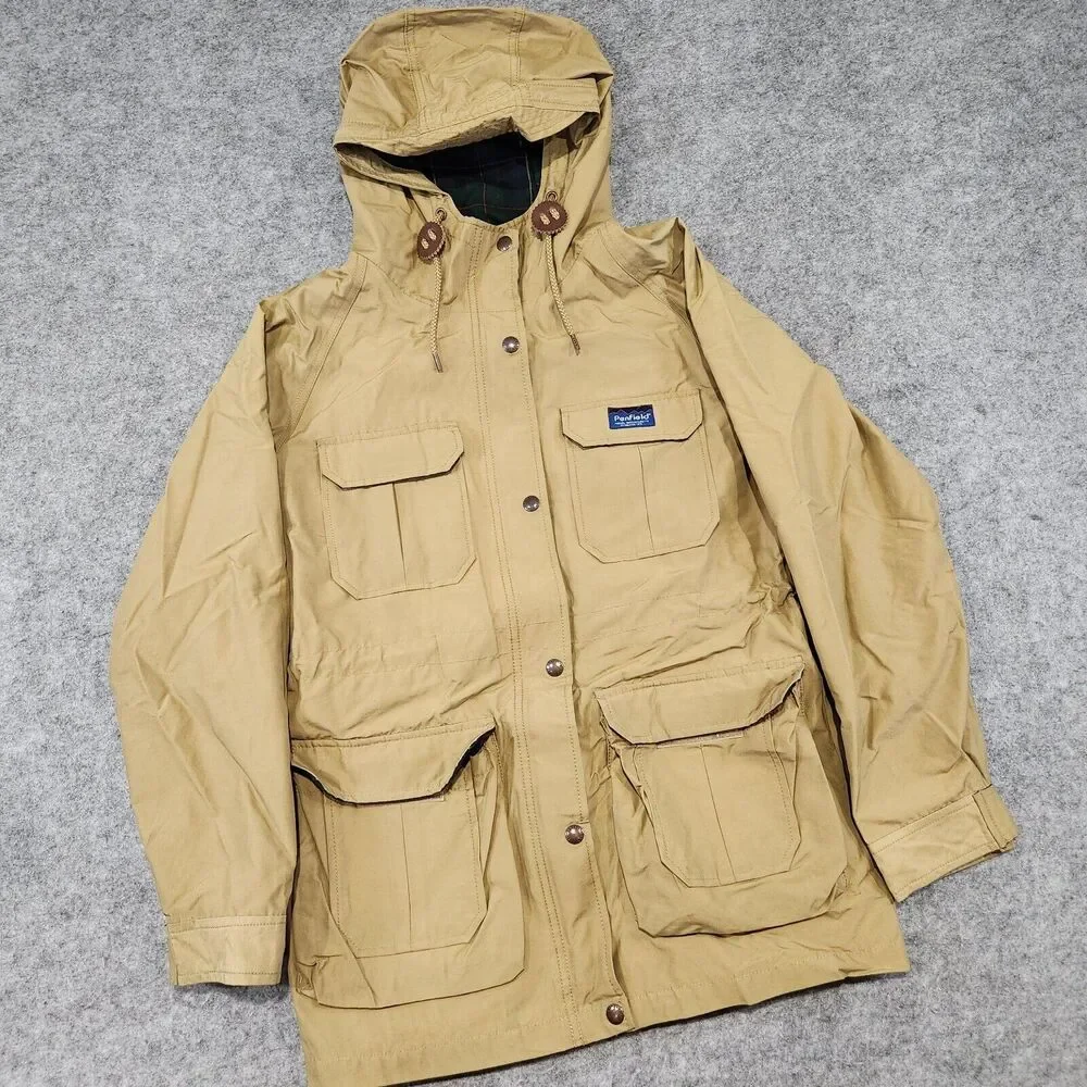 Penfield Womens S Small‎ Hooded Kasson Field Jacket Parka 60/40 Utility Cargo